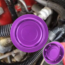 Load image into Gallery viewer, Brand New JDM Purple Aluminum Engine Oil Fuel Filler Cap Billet For Subaru