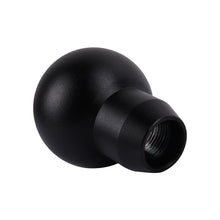 Load image into Gallery viewer, BRAND NEW UNIVERSAL MOMO Racing Universal Black Aluminum Round Shift Knob Lever Knob M8 M10 M12