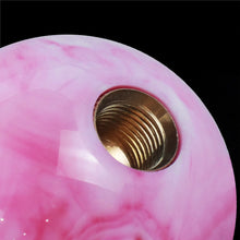 Load image into Gallery viewer, Brand New Universal Mix Pearl White/Pink Round Ball Shift Knob Car Gear MT Manual Shifter M8 M10 M12