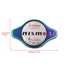 Load image into Gallery viewer, Brand New JDM 1.3bar 9mm Nismo Neo Chrome Racing Cap High Pressure Radiator Cap For Nissan