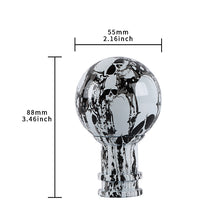 Load image into Gallery viewer, Brand New JDM Skull Stickerbomb V1 Design Universal Round Ball Car Racing Shift Knob Manual Gear Shift Knob Shifter M12 M10 M8