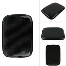 Load image into Gallery viewer, BRAND NEW UNIVERSAL CARBON FIBER BLACK Car Center Console Armrest Cushion Mat Pad Cover