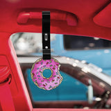 Brand New The Simpsons Sprinkled Donut JDM TSURIKAWA Ring Subway Train Bus Handle Black Strap Charm Drift