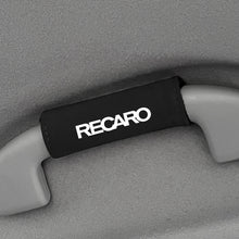 Load image into Gallery viewer, BRAND NEW UNIVERSAL JDM Recaro Black Suede Roof Safety Handle Ceiling Handrail Cover Pull Handle Racing