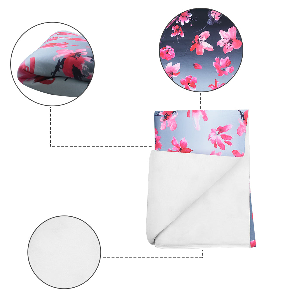 BRAND NEW FULL JDM SAKURA FLOWER BLOSSOM Fabric Cloth For Car Seat Panel Armrest Decoration 1M×1.62M