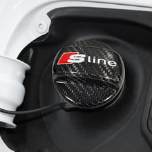 Load image into Gallery viewer, BRAND NEW UNIVERSAL SLINE Real Carbon Fiber Gas Fuel Cap Cover For Audi