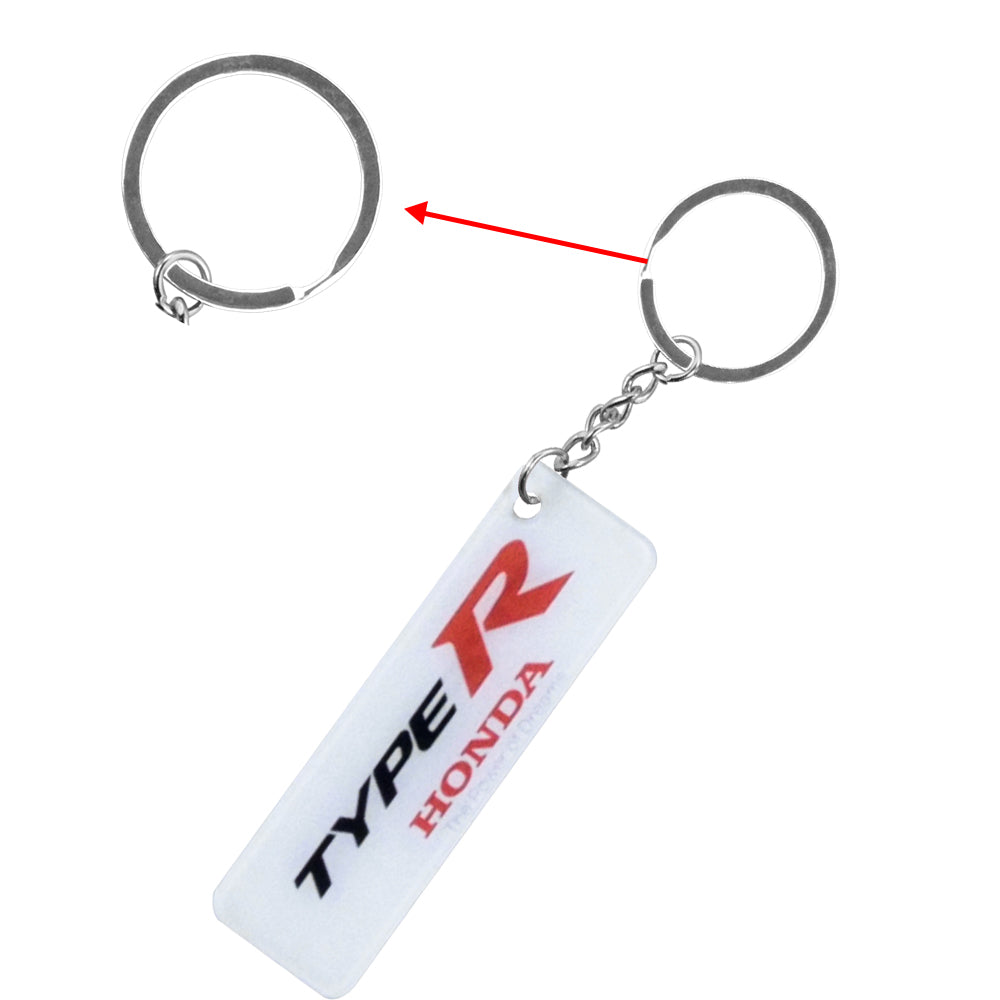 BRAND NEW TYPE R HONDA RACING JDM Racing Car Styling Keychain Drift Key Phone Holder