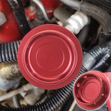 Load image into Gallery viewer, Brand New JDM Red Aluminum Engine Oil Fuel Filler Cap Billet For Subaru