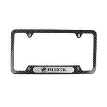 Load image into Gallery viewer, Brand New Universal 1PCS Buick Carbon Fiber Look Metal License Plate Frame