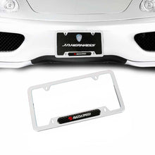 Load image into Gallery viewer, Brand New Universal 1PCS MAZDASPEED Silver Metal License Plate Frame