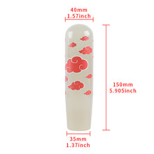 Load image into Gallery viewer, Brand New 15CM NARUTO AKATSUKI CLOUD Universal Glow In the Dark Blue Manual Long Stick Shift Knob M8 M10 M12 Adapter