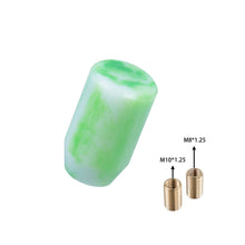 Load image into Gallery viewer, Brand New JDM Universal Green 6CM Marble Style Stick Manual Gear Shift Knob Shifter M8 M10 M12