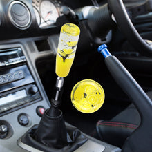 Load image into Gallery viewer, Brand New Glitter Yellow Rose Flower Stick Shift Knob Automatic Gear Shifter