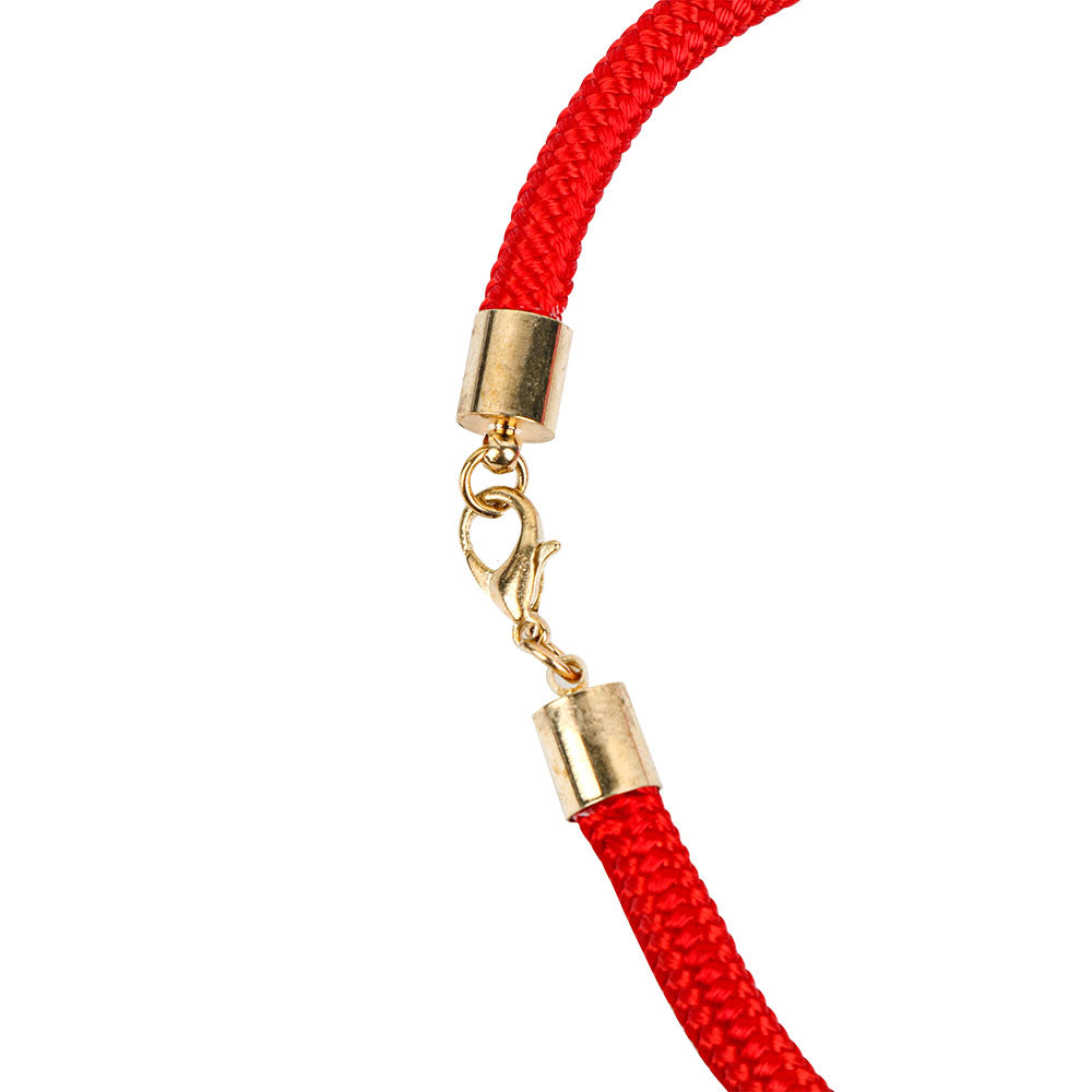 BRAND NEW UNIVERSAL VIP JUNCTION PRODUCE INTERIOR RED FUSA CHARM WITH GOLD KNOT