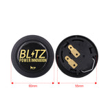 Brand New Universal Blitz Car Horn Button Black Steering Wheel Center Cap