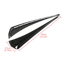 Load image into Gallery viewer, Brand New Universal Carbon Fiber Look Style ABS Side Fender Vent Air Wing Cover Trim For 2016-2023 Honda Civic