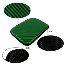 Load image into Gallery viewer, BRAND NEW UNIVERSAL CARBON FIBER GREEN Car Center Console Armrest Cushion Mat Pad Cover