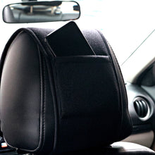 Load image into Gallery viewer, BRAND NEW 1PCS BRIDE BLACK CAR NECK SEAT HEADREST PROTECTOR SUEDE COVER