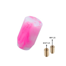 Load image into Gallery viewer, Brand New JDM Universal Pink 6CM Marble Style Stick Manual Gear Shift Knob Shifter M8 M10 M12