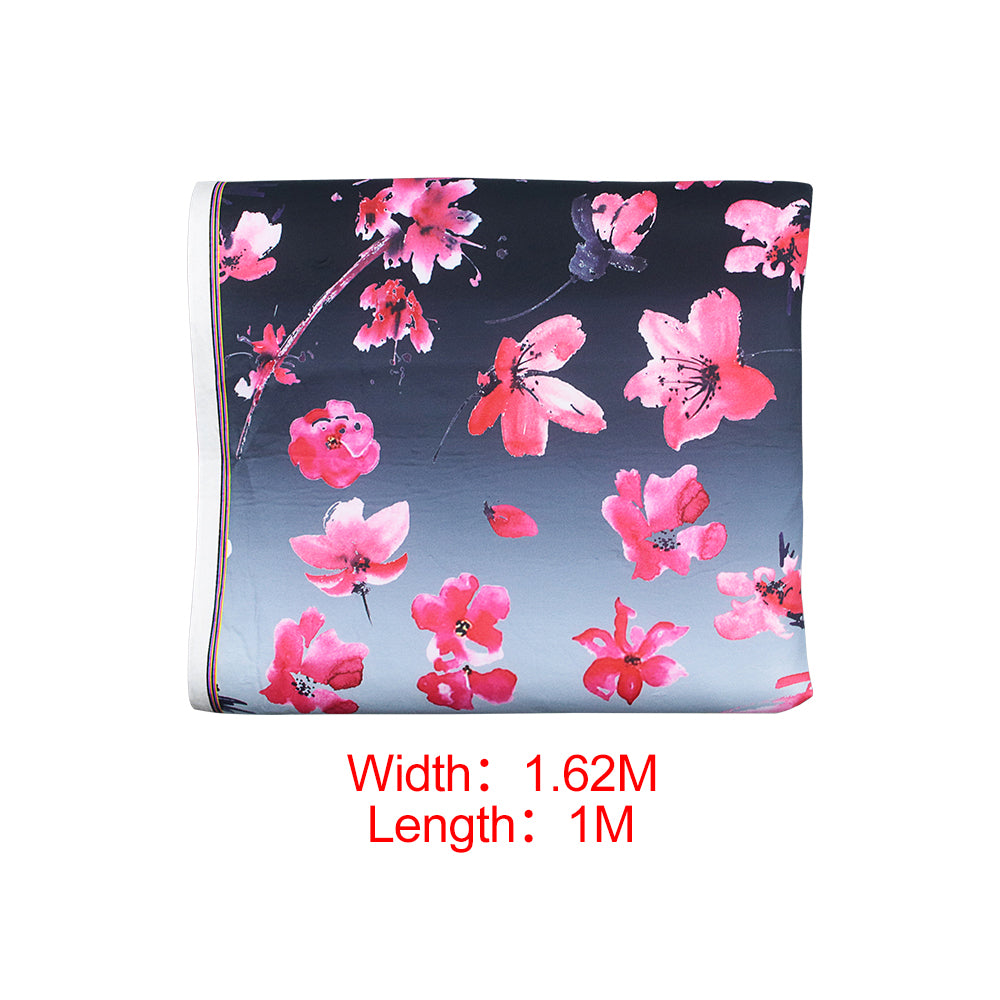 BRAND NEW FULL JDM SAKURA FLOWER BLOSSOM Fabric Cloth For Car Seat Panel Armrest Decoration 1M×1.62M