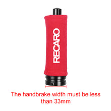 Load image into Gallery viewer, BRAND NEW UNIVERSAL JDM Recaro Red Suede Car Handbrake Handle Cover Handle Racing