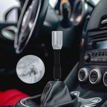 Load image into Gallery viewer, Brand New Universal JDM GREY 6CM Marble Style Stick Manuel Gear Stick Shift Knob M8 M10 M12 &amp; Black Shifter Extender Extension