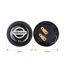 Load image into Gallery viewer, Brand New Universal Nissan Car Horn Button Black Steering Wheel Center Cap