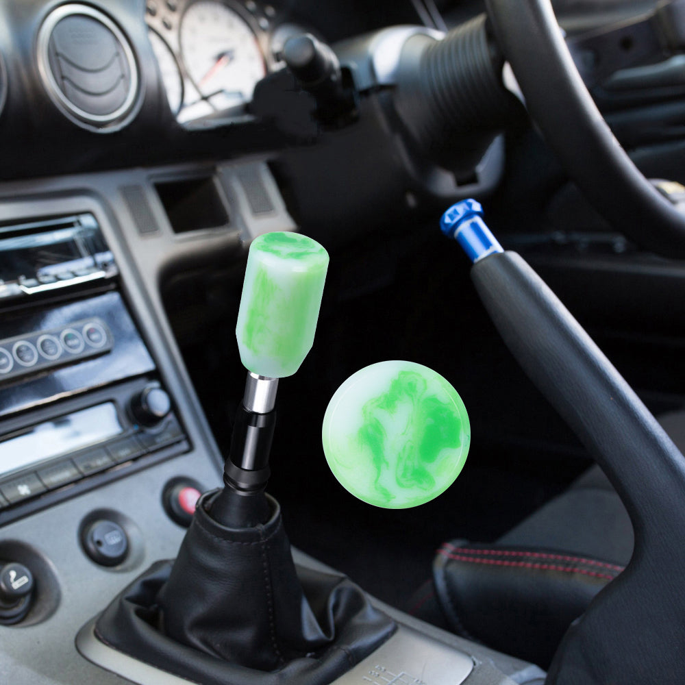 Brand New Universal JDM GREEN 6CM Marble Style Stick Automatic Transmission Racing Gear Shift Knob