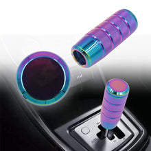 Load image into Gallery viewer, Brand New Universal Frosted Neo Chrome Aluminum Manuel Gear Stick Shift Knob Shifter M8 M10 M12