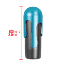 Load image into Gallery viewer, Brand New Universal Ice Cream Aluminum Black Blue Manual Car Gear Shift Knob Stick Shifter M8 M10 M12