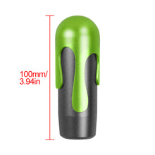 Load image into Gallery viewer, Brand New Universal Ice Cream Aluminum Black Green Manual Car Gear Shift Knob Stick Shifter M8 M10 M12