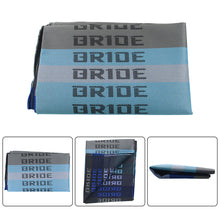 Load image into Gallery viewer, BRAND NEW Full Blue Rainbow JDM Bride Fabric Cloth For Car Seat Panel Armrest Decoration 1M×1.6M