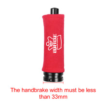 Load image into Gallery viewer, BRAND NEW UNIVERSAL JDM Bride Red Suede Car Handbrake Handle Cover Handle Racing