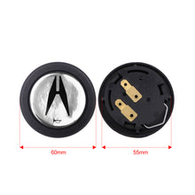 Load image into Gallery viewer, Brand New Universal Acura Car Horn Button Black Steering Wheel Center Cap