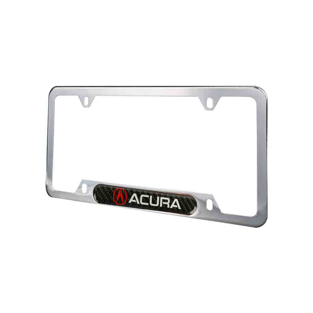 Brand New Universal 1PCS ACURA Chrome Metal License Plate Frame