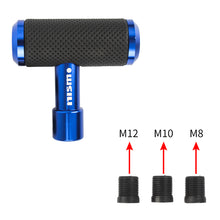 Load image into Gallery viewer, BRAND NEW NISMO BLUE Leather Car Shift Knob Aircraft Joystick Transmission Racing Gear M8 M10 M12