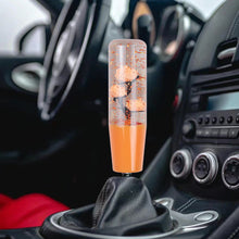 Load image into Gallery viewer, Brand New Universal 150mm Sakura Orange Glitter Rose Flowers Manual Car Gear Stick Shift Knob M8 M10 M12