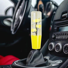 Load image into Gallery viewer, Brand New Universal 150mm Sakura Yellow Glitter Rose Flowers Manual Car Gear Stick Shift Knob M8 M10 M12