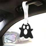 Brand New Ghost Shaped Black JDM TSURIKAWA Ring Subway Train Bus Handle White Strap Charm Drift