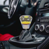 BRAND NEW JDM 50MM Universal Diamond Flower Yellow Crystal Manual Gear Stick Shift Knob Shifter M8 M10 M12