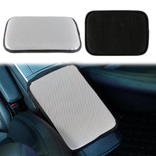 Load image into Gallery viewer, BRAND NEW UNIVERSAL CARBON FIBER SILVER Car Center Console Armrest Cushion Mat Pad Cover