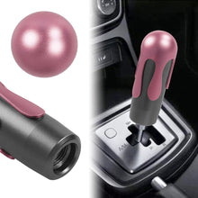 Load image into Gallery viewer, Brand New Universal Ice Cream Aluminum Black Pink Manual Car Gear Shift Knob Stick Shifter M8 M10 M12