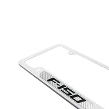 Load image into Gallery viewer, Brand New Universal 1PCS F-150 Silver Metal License Plate Frame