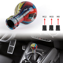 Load image into Gallery viewer, Brand New JDM Stickerbomb V2 Design Universal Round Ball Car Racing Shift Knob Manual Gear Shift Knob Shifter M12 M10 M8