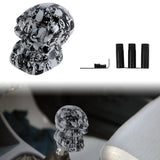 Brand New Universal V1 Skull Head Style Design Car Manual Stick Shifter Gear Shift Knob M8 M10 M12