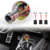 Brand New JDM Stickerbomb V5 Design Universal Round Ball Car Racing Shift Knob Manual Gear Shift Knob Shifter M12 M10 M8