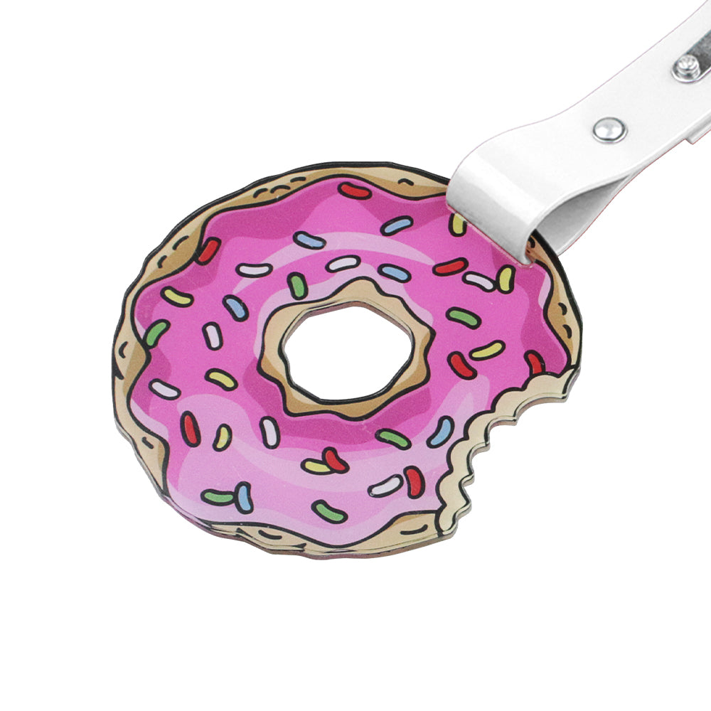 Brand New The Simpsons Sprinkled Donut JDM TSURIKAWA Ring Subway Train Bus Handle White Strap Charm Drift