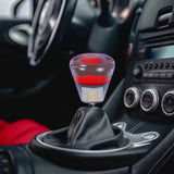 BRAND NEW JDM 50MM Universal Diamond Flower Red Crystal Manual Gear Stick Shift Knob Shifter M8 M10 M12