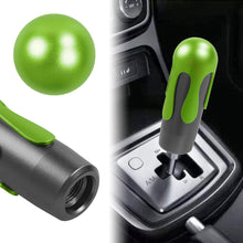 Load image into Gallery viewer, Brand New Universal Ice Cream Aluminum Black Green Manual Car Gear Shift Knob Stick Shifter M8 M10 M12