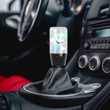 Brand New Universal Super Mario Bros Luigi Character Crystal Clear Stick Car Manual Gear Shift Knob Shifter Lever Cover